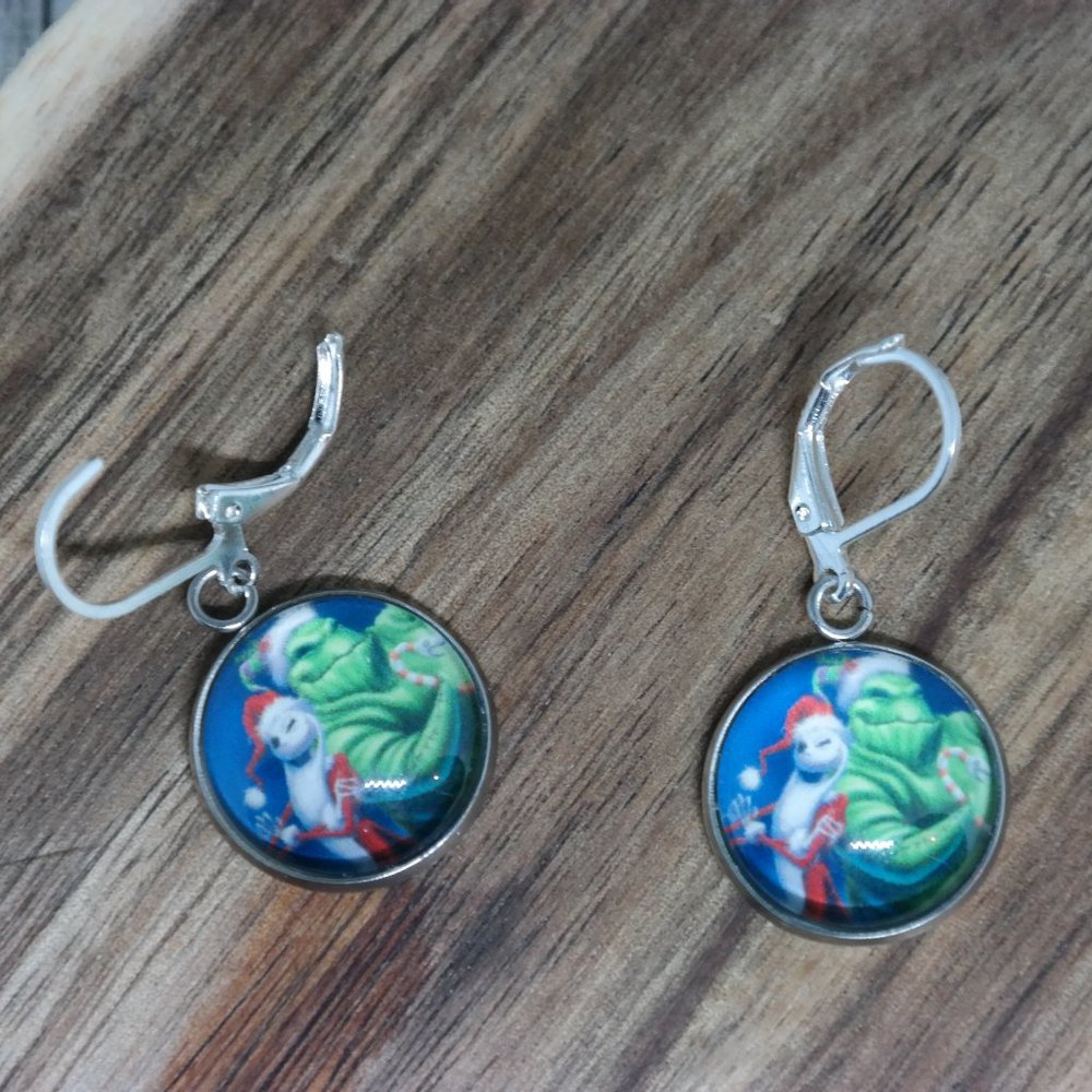 Nightmare Before Christmas dangle earrings